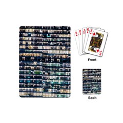 Texture Pattern Playing Cards Single Design (mini) by artworkshop