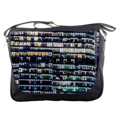 Texture Pattern Messenger Bag