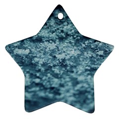 Texture Reef Pattern Ornament (star) by artworkshop