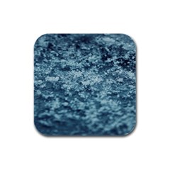 Texture Reef Pattern Rubber Square Coaster (4 Pack) by artworkshop