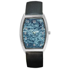 Texture Reef Pattern Barrel Style Metal Watch by artworkshop