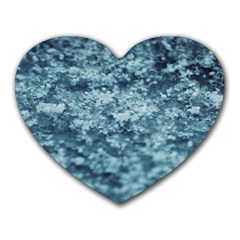 Texture Reef Pattern Heart Mousepad by artworkshop