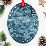 Texture Reef Pattern Ornament (Oval Filigree) Front