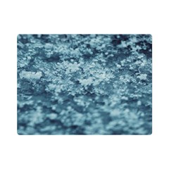 Texture Reef Pattern One Side Premium Plush Fleece Blanket (mini)