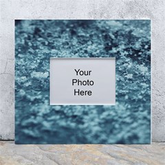 Texture Reef Pattern White Wall Photo Frame 5  X 7 