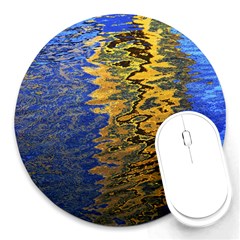 Texture Wallpaper Round Mousepad by artworkshop