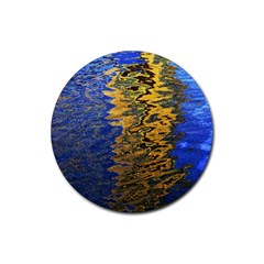 Texture Wallpaper Rubber Round Coaster (4 Pack) by artworkshop