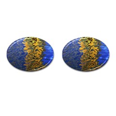 Texture Wallpaper Cufflinks (oval) by artworkshop