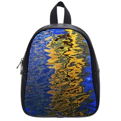 Texture Wallpaper School Bag (small) by artworkshop