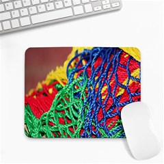 Thread Texture Pattern Small Mousepad by artworkshop