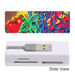 Thread Texture Pattern Memory Card Reader (stick) by artworkshop