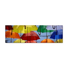 Umbrellas Colourful Sticker Bumper (10 Pack) by artworkshop