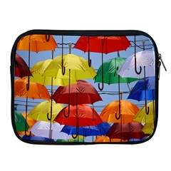 Umbrellas Colourful Apple Ipad 2/3/4 Zipper Cases by artworkshop