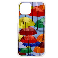 Umbrellas Colourful Iphone 12 Pro Max Tpu Uv Print Case by artworkshop