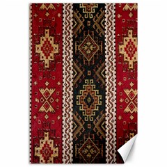 Uzbek Pattern In Temple Canvas 24  X 36  by artworkshop