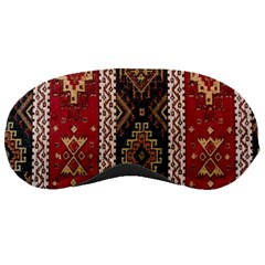 Uzbek Pattern In Temple Sleeping Mask by artworkshop