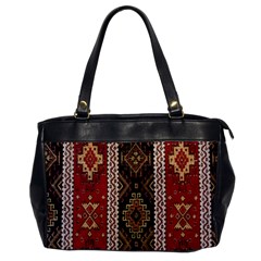 Uzbek Pattern In Temple Oversize Office Handbag by artworkshop