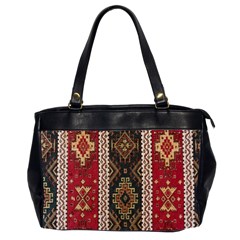 Uzbek Pattern In Temple Oversize Office Handbag (2 Sides) by artworkshop