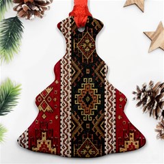 Uzbek Pattern In Temple Ornament (christmas Tree) 