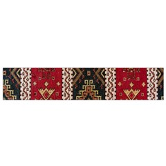 Uzbek Pattern In Temple Small Premium Plush Fleece Scarf by artworkshop