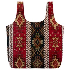 Uzbek Pattern In Temple Full Print Recycle Bag (xxl) by artworkshop