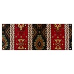 Uzbek Pattern In Temple Banner and Sign 8  x 3  Front