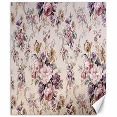 Vintage Floral Pattern Canvas 20  x 24 