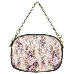 Vintage Floral Pattern Chain Purse (Two Sides)