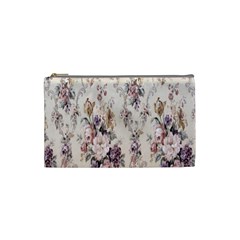 Vintage Floral Pattern Cosmetic Bag (Small)