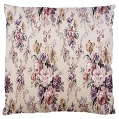 Vintage Floral Pattern Large Cushion Case (One Side)