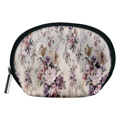 Vintage Floral Pattern Accessory Pouch (Medium)