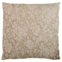 Vintage Wallpaper With Flowers Standard Premium Plush Fleece Cushion Case (two Sides) by artworkshop