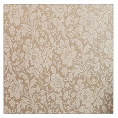 Vintage Wallpaper With Flowers Square Satin Scarf (36  X 36 )