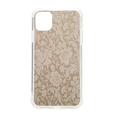 Vintage Wallpaper With Flowers Iphone 11 Tpu Uv Print Case by artworkshop