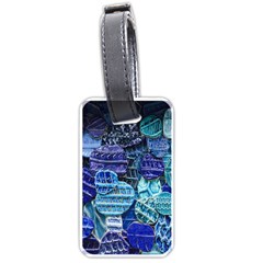 Wallpaper Design Pattern Luggage Tag (one Side) by artworkshop