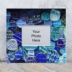 Wallpaper Design Pattern White Wall Photo Frame 5  X 7  by artworkshop