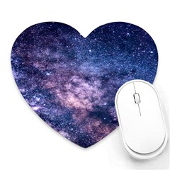 Watercolor Design Wallpaper Heart Mousepad by artworkshop