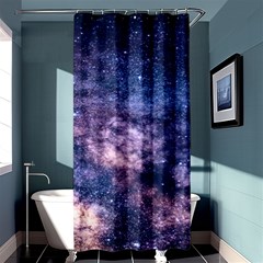 Watercolor Design Wallpaper Shower Curtain 36  X 72  (stall)  by artworkshop