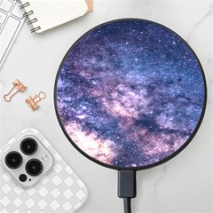 Watercolor Design Wallpaper Wireless Fast Charger(black) by artworkshop