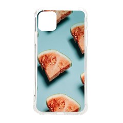 Watermelon Against Blue Surface Pattern Iphone 11 Pro Max 6 5 Inch Tpu Uv Print Case by artworkshop