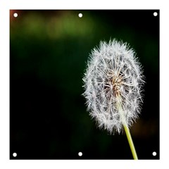 White Flower Banner And Sign 3  X 3 