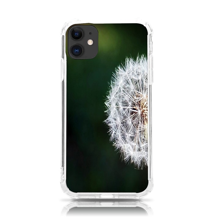 White Flower iPhone 11 TPU UV Print Case