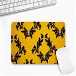 Yellow Regal Filagree Pattern Small Mousepad Front