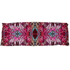 Fuchsia Funky Repeats I Body Pillow Case Dakimakura (two Sides) by kaleidomarblingart