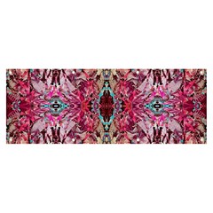 Fuchsia Funky Repeats I Banner And Sign 8  X 3  by kaleidomarblingart