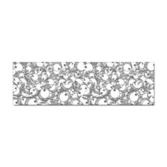 Black And White Alien Drawing Motif Pattern Sticker Bumper (10 Pack) by dflcprintsclothing