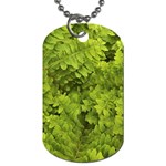 Botanical Motif Plants Detail Photography Dog Tag (Two Sides) Front