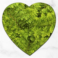 Botanical Motif Plants Detail Photography Jigsaw Puzzle (heart) by dflcprintsclothing