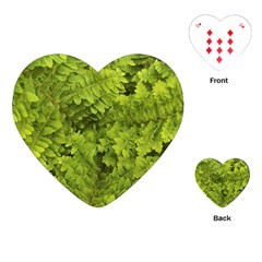 Botanical Motif Plants Detail Photography Playing Cards Single Design (heart) by dflcprintsclothing