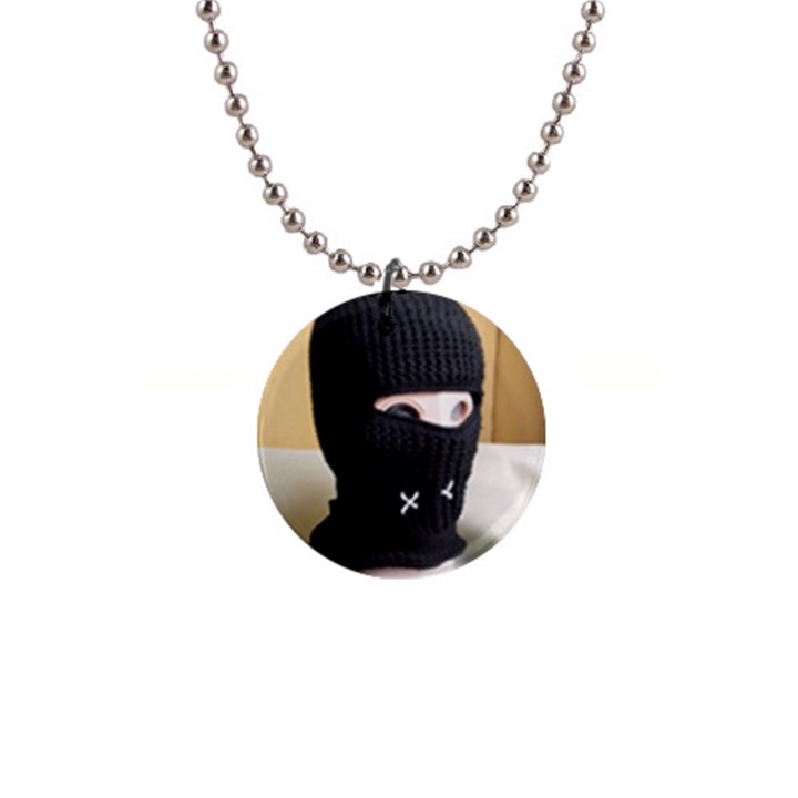 Hood 2 1  Button Necklace